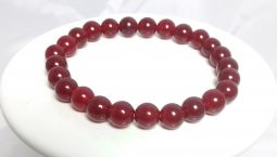 Noble Blood Colored Jasper Bracelet